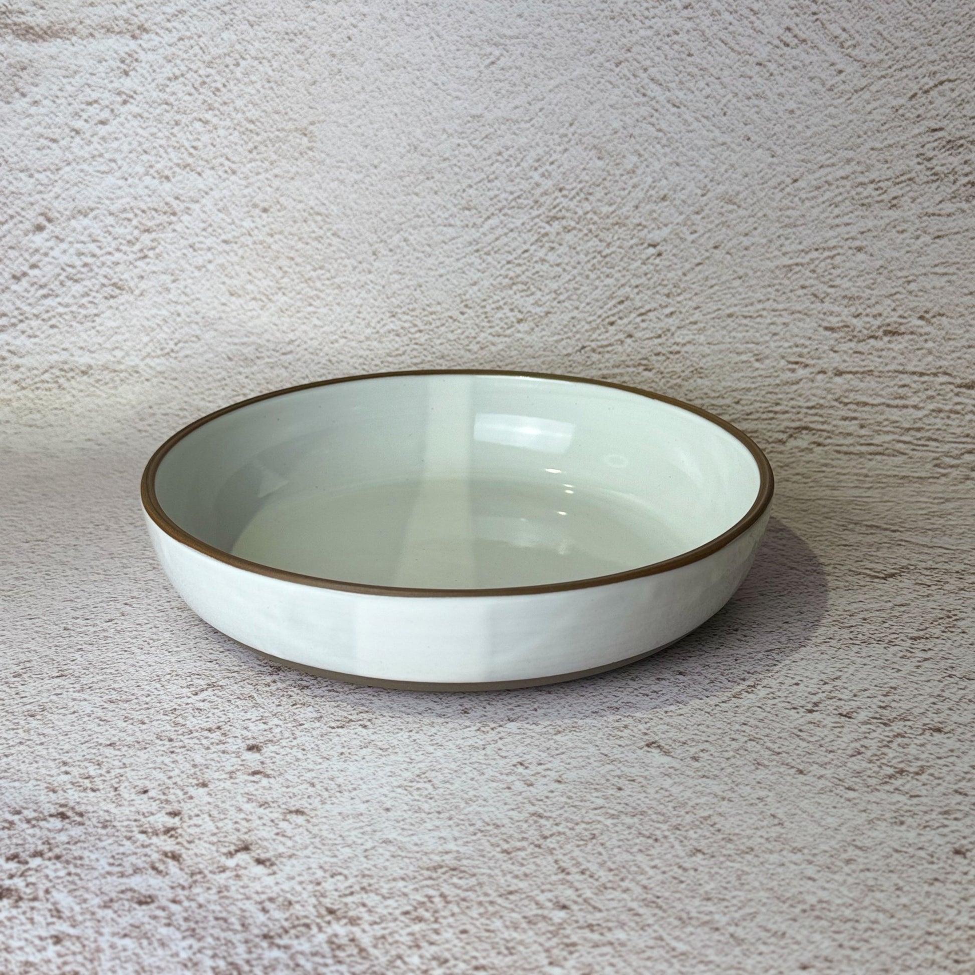 Pasta Bowl - Grey / White Gloss (No Speckle) - *Early Test Edition*