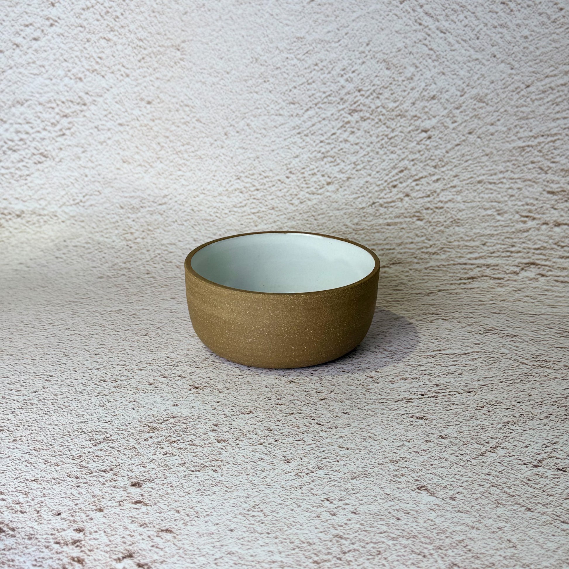 Sauce Bowl - Dark Brown Stoneware / White Gloss